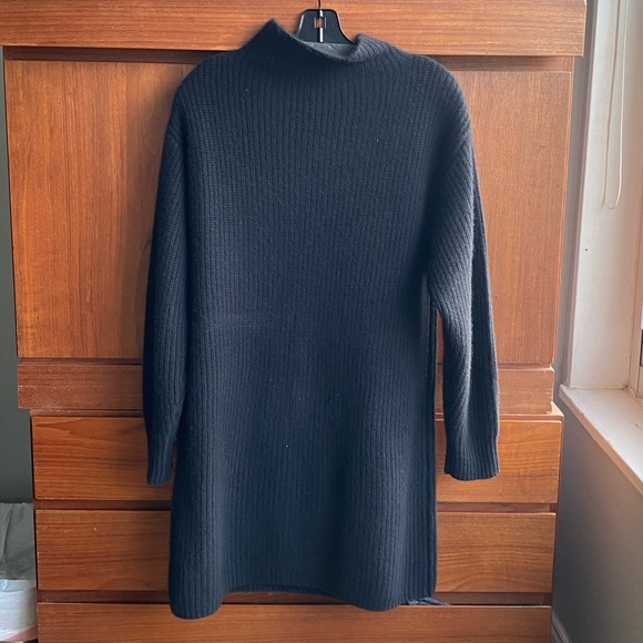 Camila Morrone x Naked Cashmere Sonya sweater dress black size S MSRP $395 - Picture 2 of 7